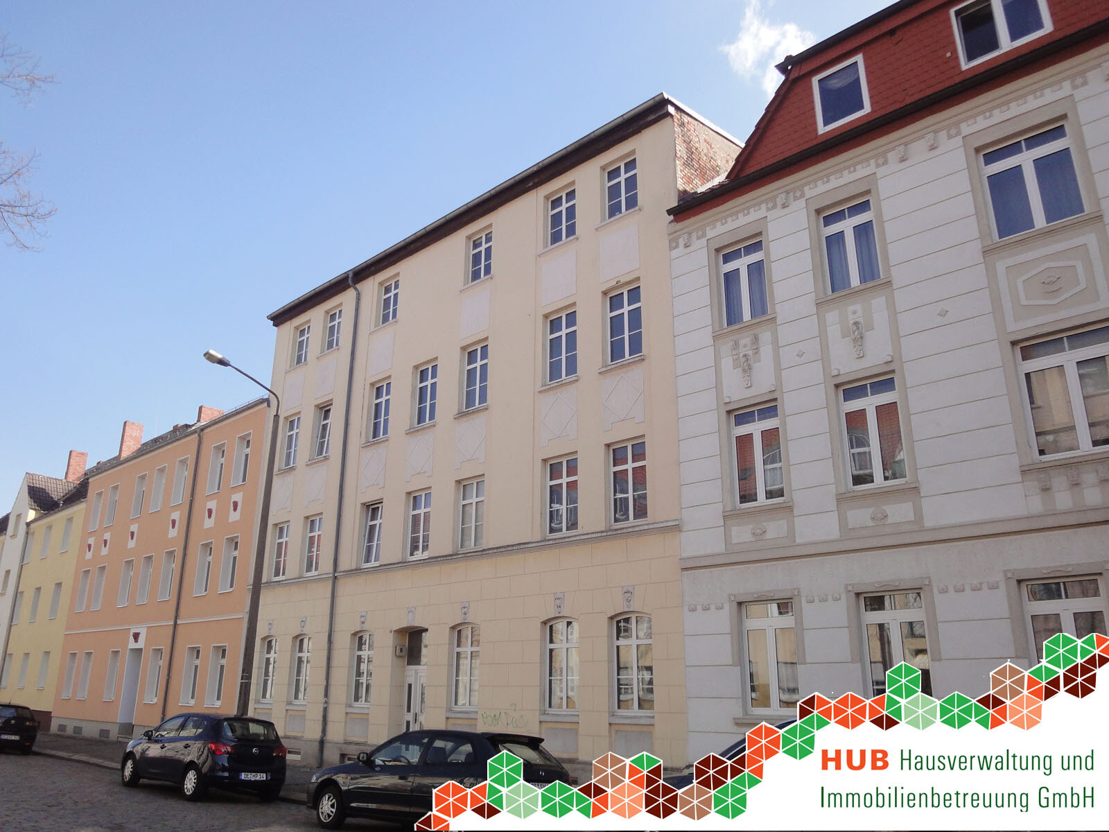 Wohnung zur Miete 350 € 2 Zimmer 56 m²<br/>Wohnfläche EG<br/>Geschoss Hallesche Str 15 Innerstädtischer Bereich Süd 31 Dessau-Roßlau 06842