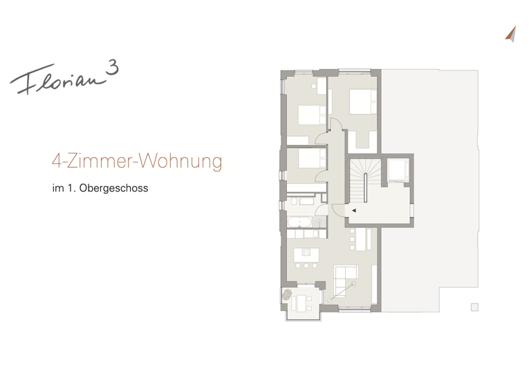 Wohnung zum Kauf - Erstbezug provisionsfrei 685.000 € 4 Zimmer 91,2 m² 1. Geschoss Bergen-Enkheim Frankfurt am Main 60388