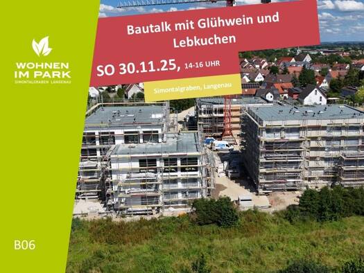 Wohnung zum Kauf - Erstbezug 396.900 € 2,5 Zimmer 76,2 m² Am Simontalgraben 21/2 Langenau 89129