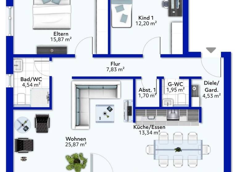 Wohnung zum Kauf 279.000 € 3 Zimmer 94,1 m² Lehrte 31275