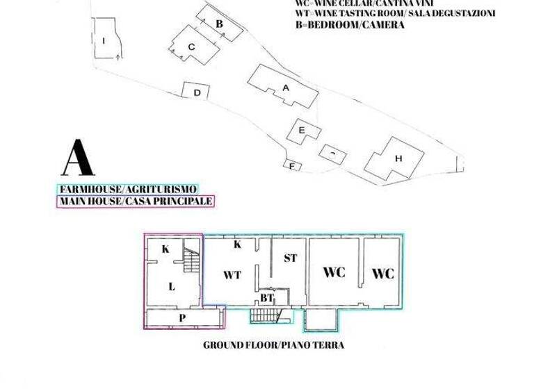 Bauernhaus zum Kauf 980.000 € 15 Zimmer 416 m² 39.000 m² Grundstück Montepulciano 53045