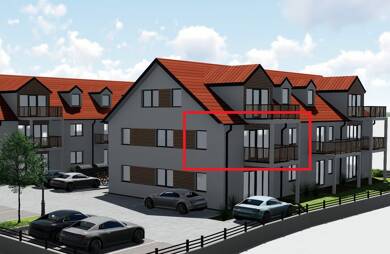Wohnung zum Kauf - Neubau 370.530 € 3 Zimmer 82,3 m² 2. Geschoss frei ab sofort Hauptstraße 15 Vilsheim Vilsheim 84186