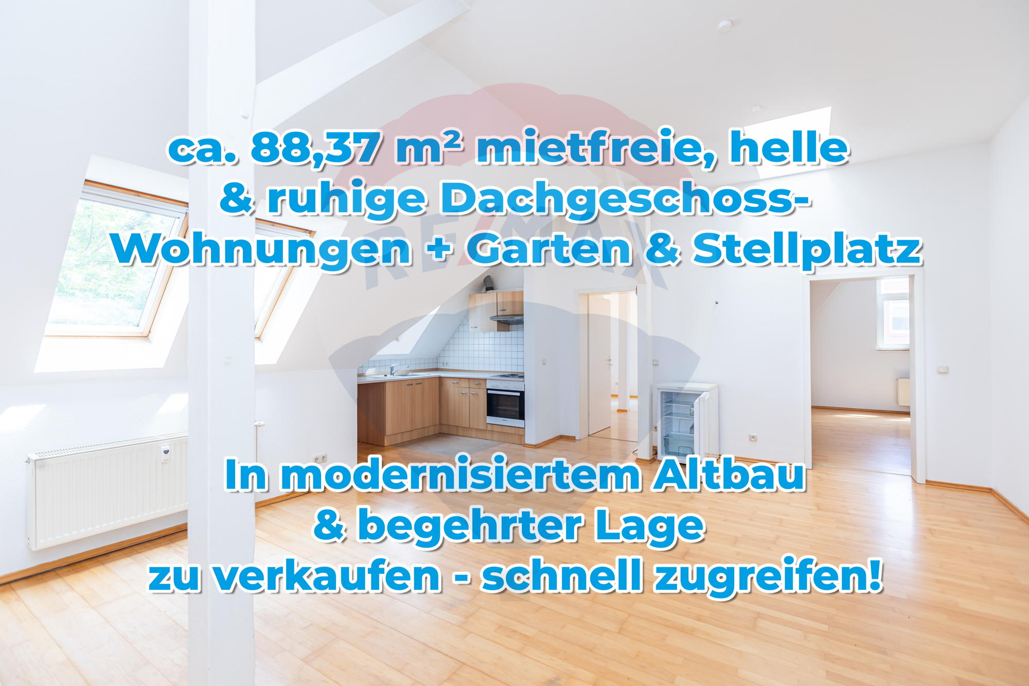 Wohnung zum Kauf 135.000 € 3 Zimmer 88,4 m²<br/>Wohnfläche Apolda Apolda 99510