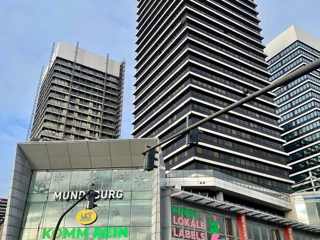 Wohnung zum Kauf 235.000 € 1 Zimmer 38,2 m² 14. Geschoss Barmbek-Süd Hamburg 22083