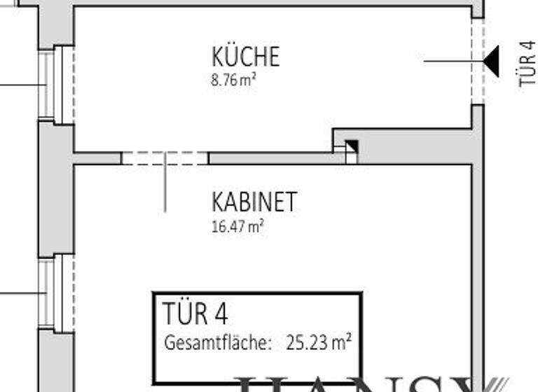 Wohnung zum Kauf 149.000 € 1,5 Zimmer 25,2 m² EG Wien 1030