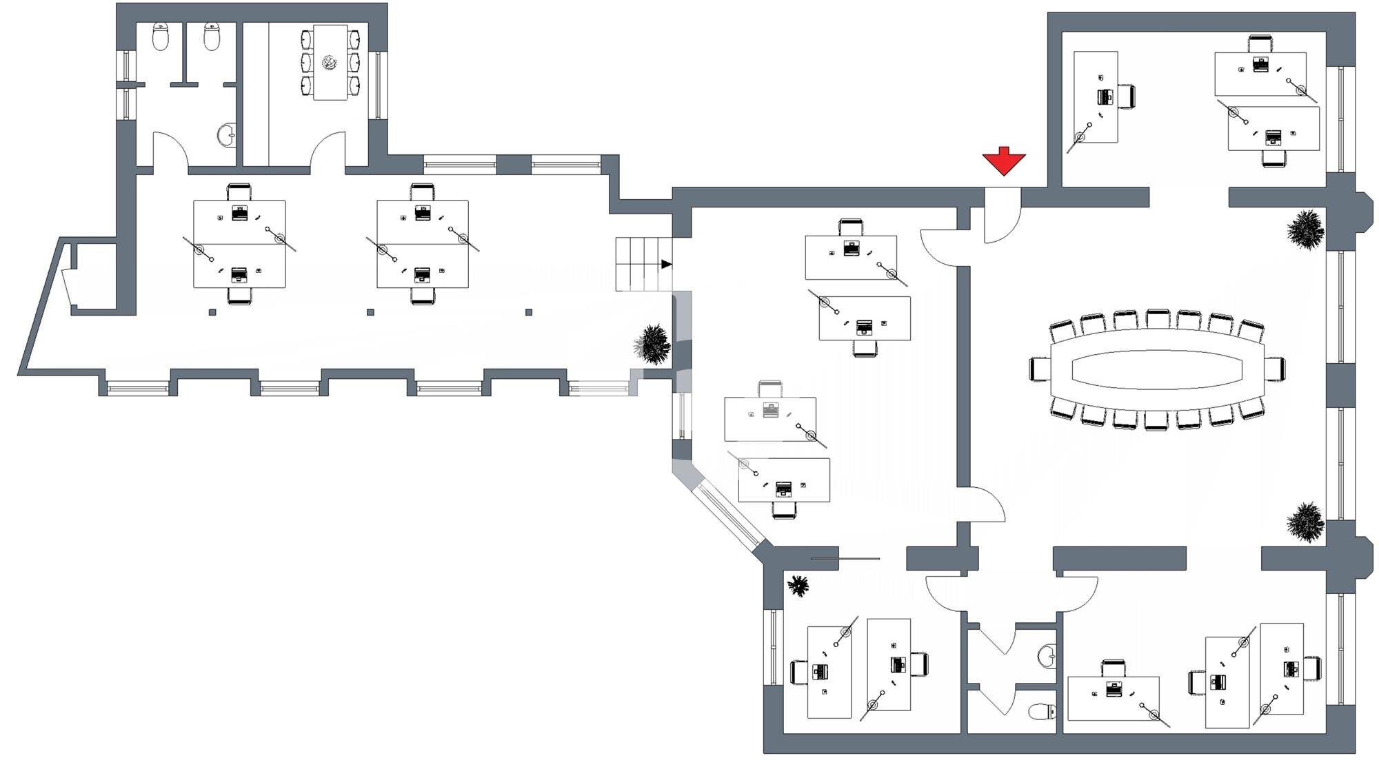 Bürofläche zur Miete provisionsfrei 21,50 € 218 m²<br/>Bürofläche Hamburg - Altstadt Hamburg 20457