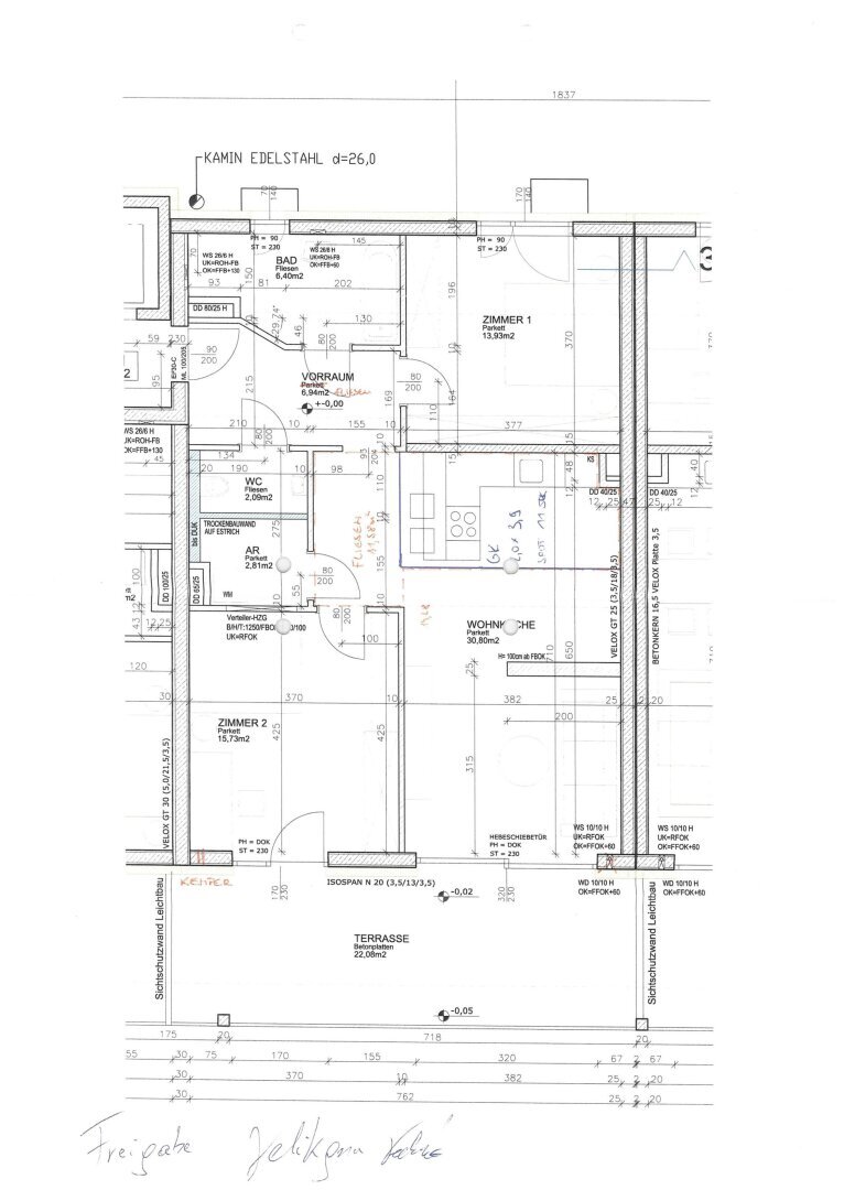 Wohnung zum Kauf 365.000 € 3 Zimmer 80 m²<br/>Wohnfläche EG<br/>Geschoss Innere Stadt Klagenfurt am Wörthersee 9020