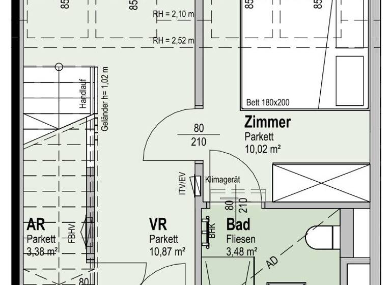 Wohnung zum Kauf - Erstbezug 724.900 € 3 Zimmer 94,6 m² 5. Geschoss Fahrbachgasse 6 Wien 1210