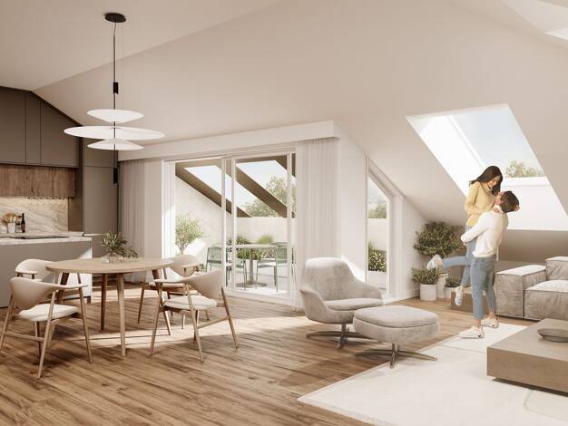 Terrassenwohnung zum Kauf provisionsfrei 464.900 € 2 Zimmer 51,2 m² Haar Haar 85540
