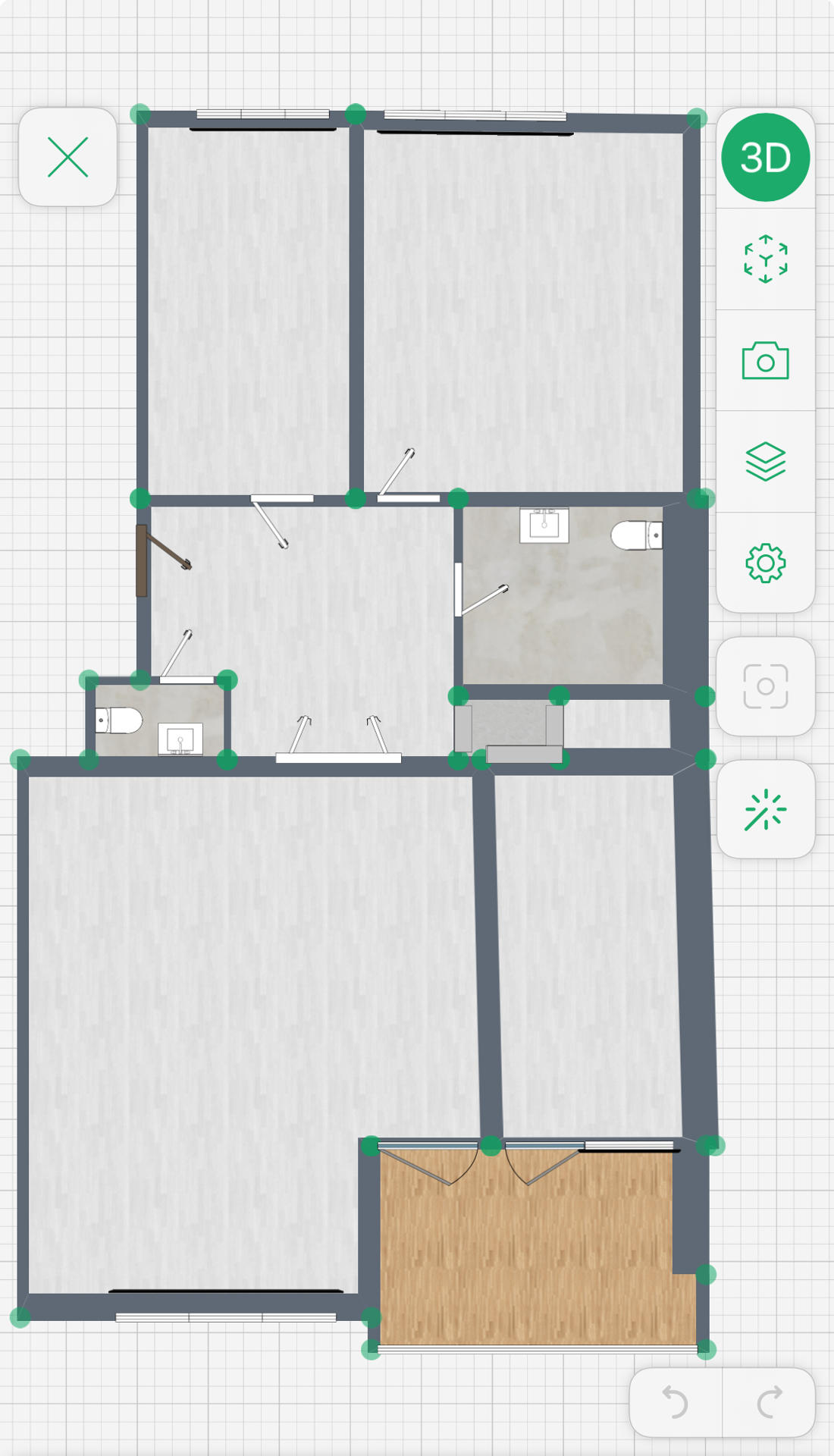 Wohnung zur Miete 1.455 € 3 Zimmer 107 m²<br/>Wohnfläche 3.<br/>Geschoss Oberneuland Bremen 28355