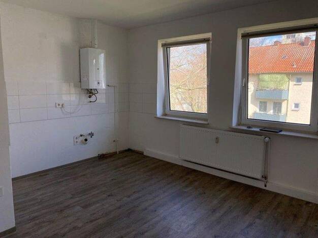 Wohnung zur Miete 384 € 2 Zimmer 42,7 m² 2. Geschoss frei ab 18.02.2026 Breslauer Straße 28A Düsternort Delmenhorst 27755