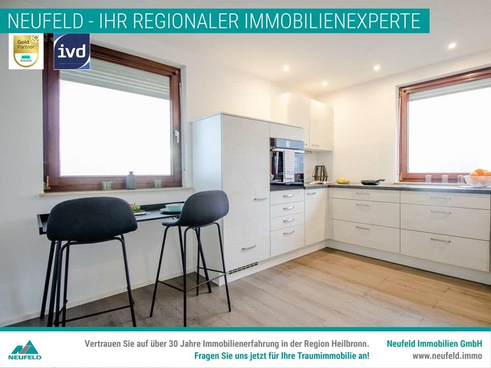 Doppelhaushälfte zum Kauf 329.900 € 4 Zimmer 118 m²<br/>Wohnfläche 90 m²<br/>Grundstück Bernbrunnerstraße 60 Höchstberg Gundelsheim / Höchstberg 74831