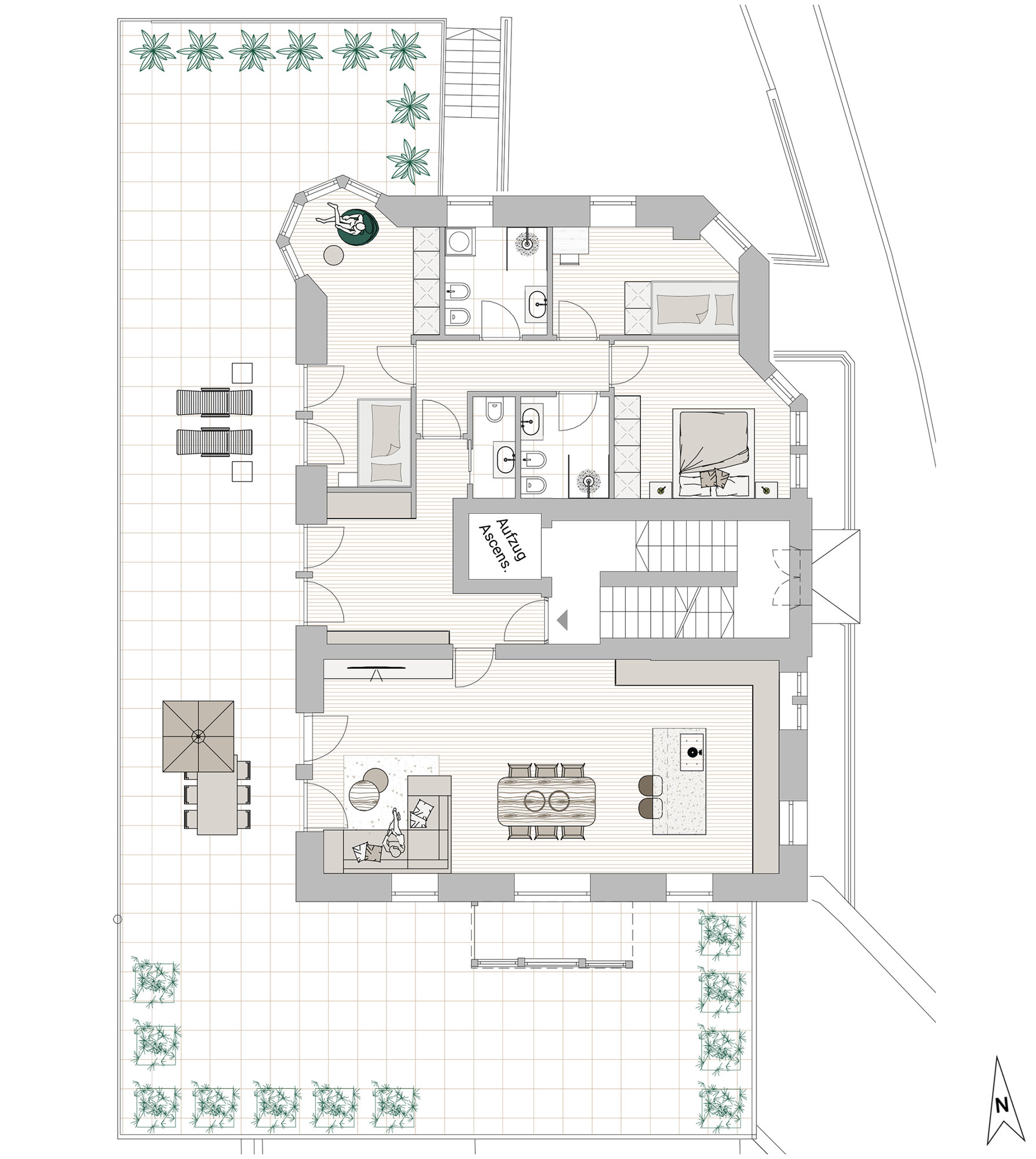 Wohnung zum Kauf 4 Zimmer 130,9 m²<br/>Wohnfläche EG<br/>Geschoss Plosestraße 2 Brixen 39042