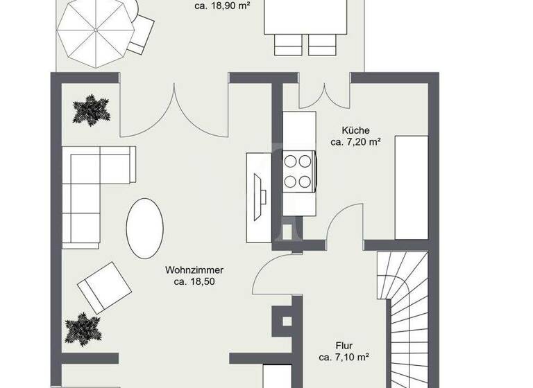 Doppelhaushälfte zum Kauf 659.000 € 5 Zimmer 131,5 m² 693 m² Grundstück Stockdorf 82131