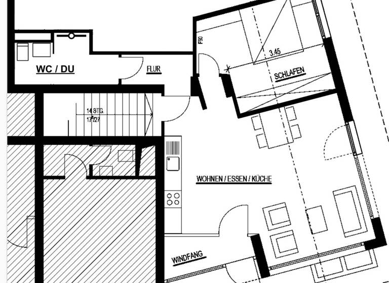Wohnung zum Kauf provisionsfrei 275.000 € 2,5 Zimmer 64 m² EG Hohenheimer Str. 11 Leinfelden 70771