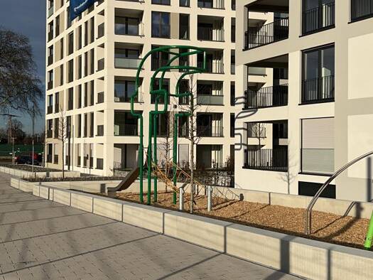 Wohnung zur Miete - Erstbezug 919 € 2 Zimmer 73,4 m² 4. Geschoss Bert-Brecht-Straße 33 Südviertel Essen 45128