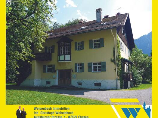 Einfamilienhaus zum Kauf 1.650.000 € 8 Zimmer 420 m² 5.000 m² Grundstück Füssen 87629