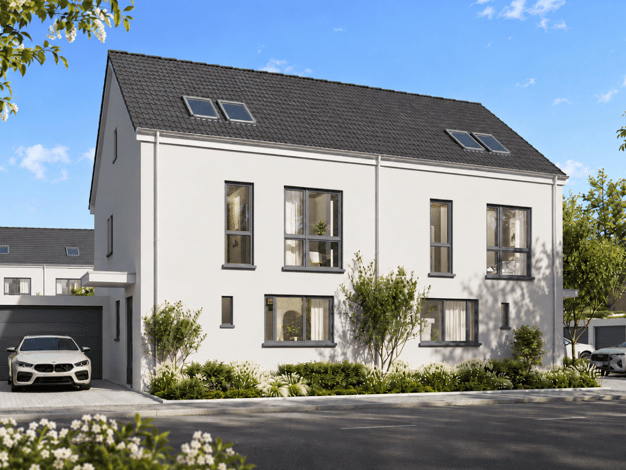 Doppelhaushälfte zum Kauf - Erstbezug provisionsfrei 895.000 € 5 Zimmer 173 m² 230 m² Grundstück frei ab 01.06.2027 Holzbüttgen Kaarst 41564