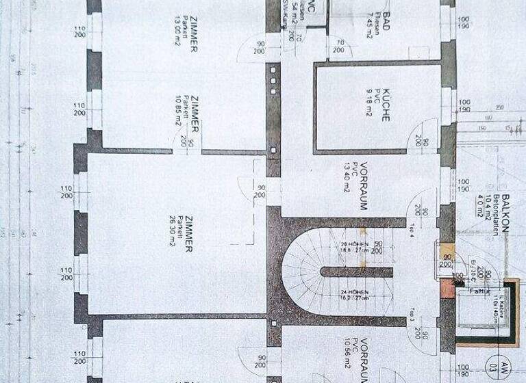 Wohnung zur Miete 868 € 2 Zimmer 82 m² Nussbergasse 30 Wien 1190