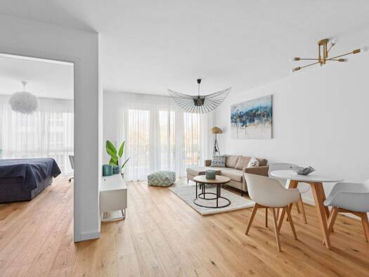 Wohnung zur Miete - Erstbezug Wohnen auf Zeit 990 € 2 Zimmer 60 m² frei ab sofort Hans-Driesch-Straße 62 Leutzsch Leipzig 04179