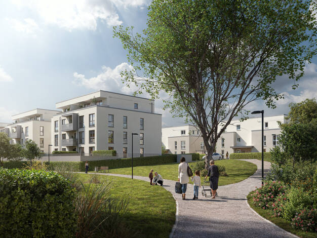 Wohnung zur Miete - Erstbezug 972 € 2 Zimmer 67 m² 1. Geschoss frei ab 01.10.2026 Großer Einberg 12 Wiemelhausen Bochum 44789