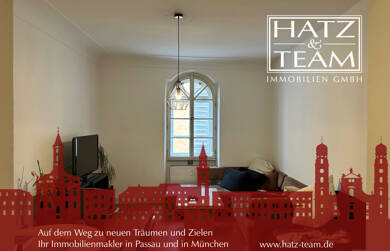 Wohnung zur Miete 800 € 3 Zimmer 76 m² 2. Geschoss frei ab 01.10.2025 Innstadt Passau 94032