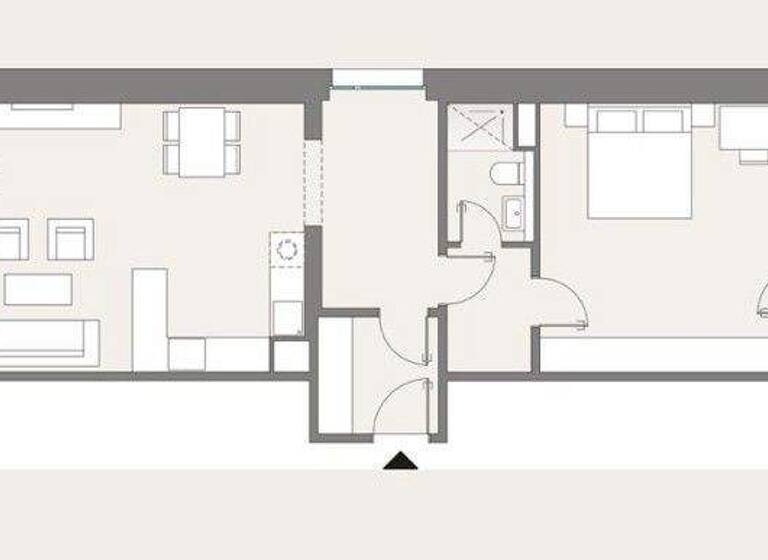 Wohnung zur Miete 946 € 2,5 Zimmer 69,5 m² 5. Geschoss Grunaer Straße 5 Pirnaische Vorstadt Dresden 01069
