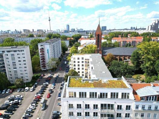 Penthouse zum Kauf - Erstbezug 595.000 € 3 Zimmer 82 m² 5. Geschoss frei ab sofort Friedrichshain Berlin 10243