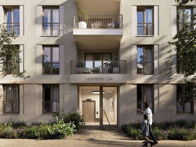 Wohnung zum Kauf - Neubau provisionsfrei 553.000 € 2 Zimmer 53,2 m² 1. Geschoss Lerchenstraße Ecke Ponkratzstrasse Feldmoching-Hasenbergl München 80995