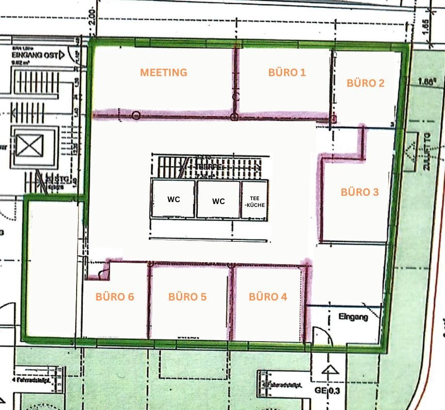 Bürofläche zur Miete provisionsfrei 1.499 € 16 m²<br/>Bürofläche Bahnstadtchaussee 33 Opladen Leverkusen 51379