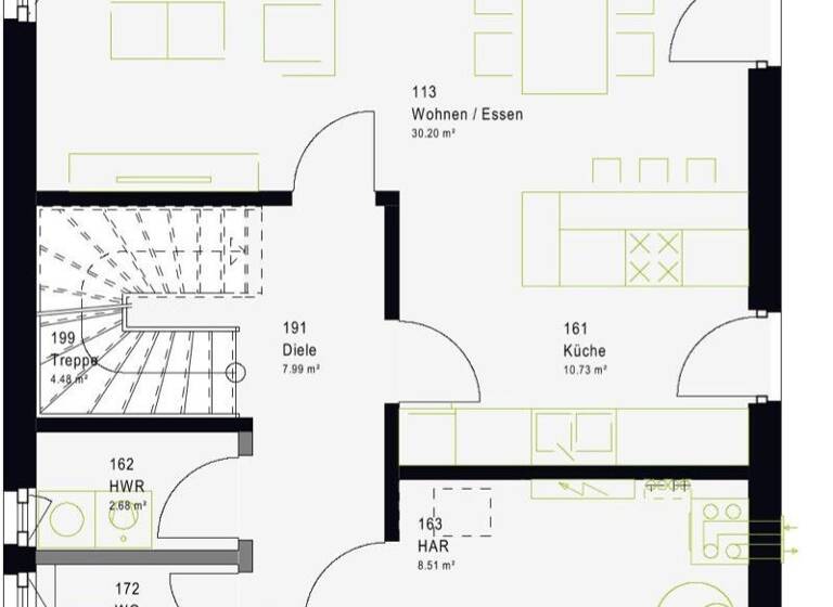 Einfamilienhaus zum Kauf 561.359 € 4 Zimmer 134 m²<br/>Wohnfläche 460 m²<br/>Grundstück Pfäffingen Ammerbuch 72119