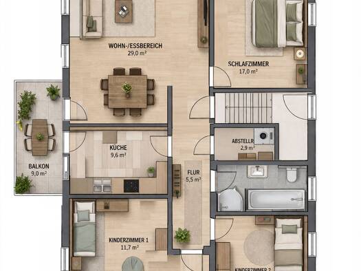 Wohnung zur Miete 1.010 € 4 Zimmer 84,1 m² 1. Geschoss frei ab 01.06.2026 Nordstraße 25 Oberhermsdorf 01737