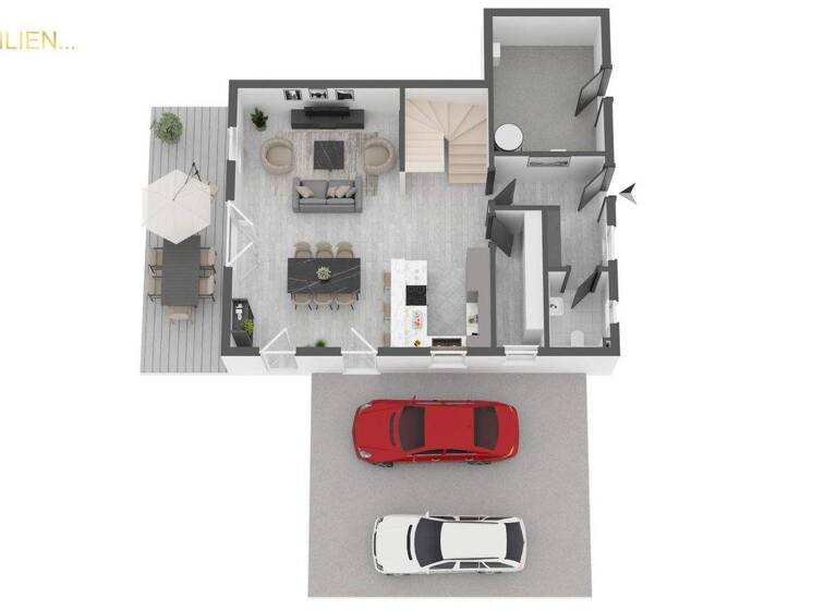 Doppelhaushälfte zum Kauf 729.000 € 4 Zimmer 126 m² 267 m² Grundstück Paunzhausen 85307