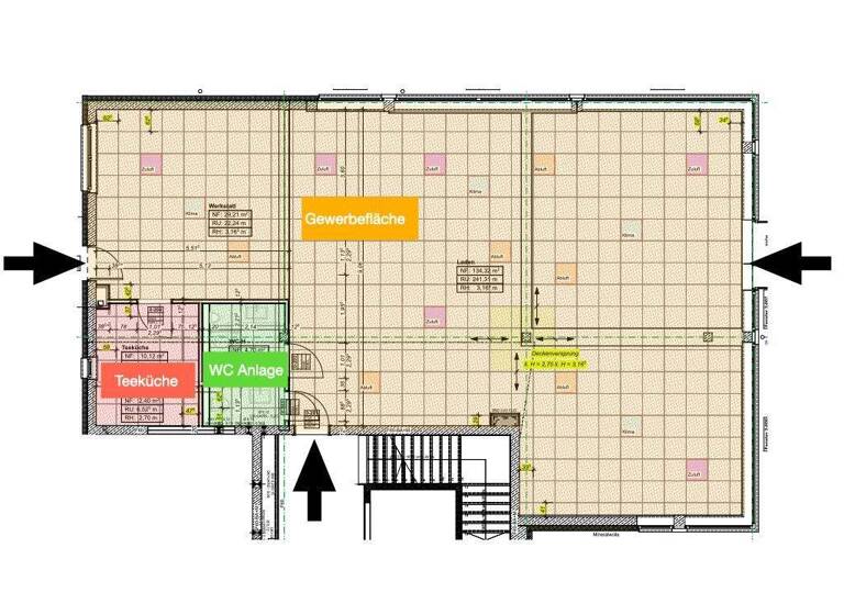 Bürofläche zur Miete - Erstbezug provisionsfrei 1.898 € 163 m² Bürofläche Schlüchtern 36381