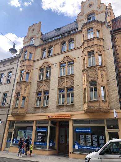 Wohnung zur Miete 720 € 2 Zimmer 63 m² Dachgeschoss, 4. Geschoss frei ab 01.08.2025 Große Steinstraße 21 Südliche Innenstadt Halle (Saale) 06110