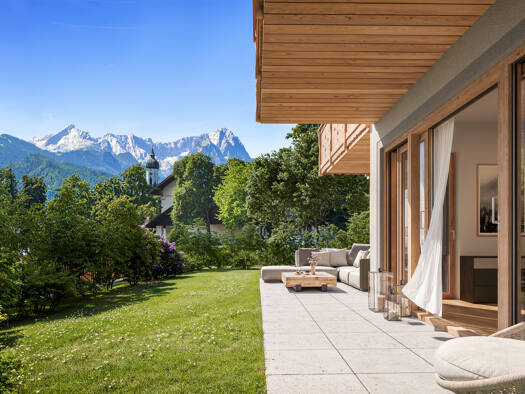 Wohnung zum Kauf - Neubau provisionsfrei 585.000 € 2 Zimmer 45,2 m² EG Garmisch Garmisch-Partenkirchen 82467