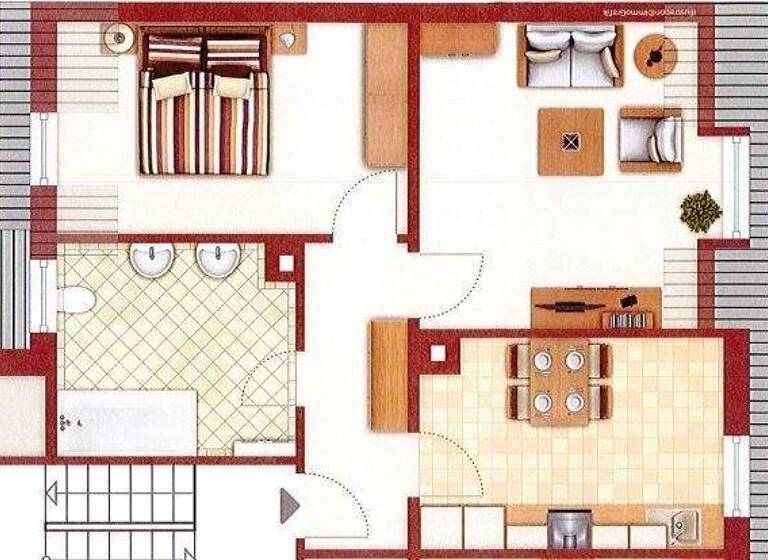 Wohnung zur Miete 269 € 2 Zimmer 52,8 m² 2. Geschoss frei ab sofort Böhmertstraße 6 Roßwein 04741