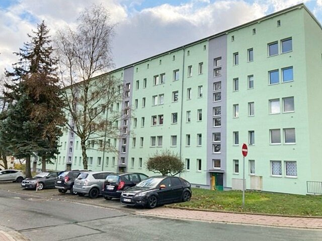 Wohnung zur Miete 380 € 4 Zimmer 68,1 m²<br/>Wohnfläche 3.<br/>Geschoss Clara-Zetkin-Straße 27 Hermsdorf 07629