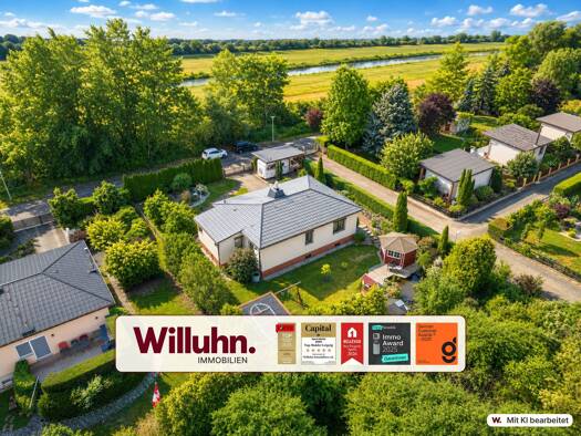 Bungalow zum Kauf 449.000 € 3 Zimmer 109 m² 897 m² Grundstück Knautkleeberg-Knauthain Südwest 04249
