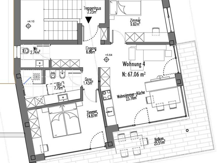Wohnung zum Kauf - Erstbezug 560.000 € 3 Zimmer 97 m² frei ab sofort Deutschnofen