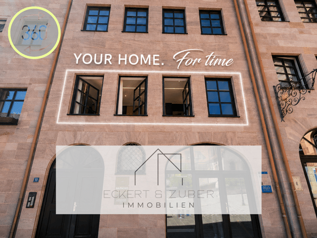 Wohnung zur Miete 1.890 € 2 Zimmer 40 m² 1. Geschoss Sebald Altstadt und engere Innenstadt 90403