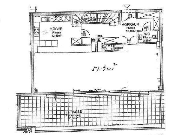Penthouse zur Miete 3.182 € 3 Zimmer 163 m² Wien 1190