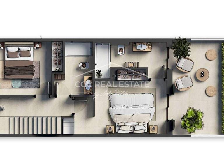 Maisonette zum Kauf - Erstbezug provisionsfrei 625.000 € 3 Zimmer 91 m² EG frei ab 02.11.2027 Capdepera 07580