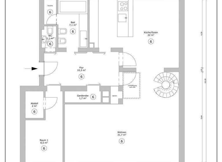 Maisonette zum Kauf 2.595.000 € 6 Zimmer 178 m² Bogenhausen München 81679
