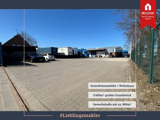 Produktionshalle zum Kauf als Kapitalanlage geeignet 1.499.000 € 3.600 m² Gewerbegebiet Ost Grevenbroich 41515
