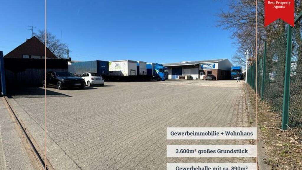 Produktionshalle zum Kauf als Kapitalanlage geeignet 1.499.000 € 3.600 m² Gewerbegebiet Ost Grevenbroich 41515