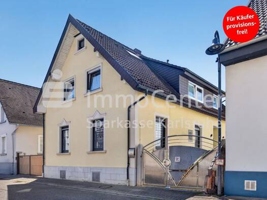 Einfamilienhaus zum Kauf provisionsfrei 630.000 € 6 Zimmer 187,6 m² 636 m² Grundstück Friedrichstal Stutensee 76297