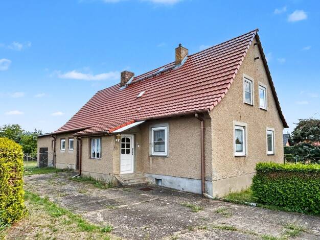 Einfamilienhaus zum Kauf 60.000 € 4 Zimmer 96,8 m² 2.363 m² Grundstück Mühlberg Mühlberg/Elbe 04931