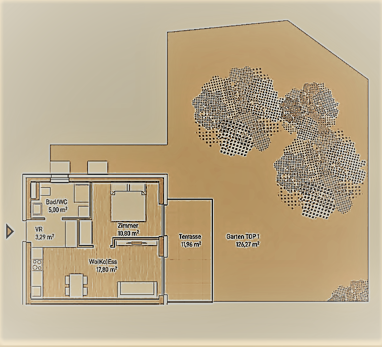 Wohnung zum Kauf provisionsfrei 226.961 € 2 Zimmer 36,9 m² Eggenberg Graz Eggenberg 8020