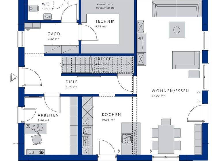 Einfamilienhaus zum Kauf 795.363 € 6 Zimmer 162 m² 811 m² Grundstück Eschendorf/Gellendorf Rheine 48432